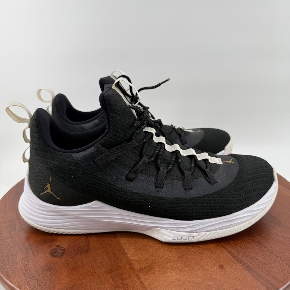 Nike Jordan Fly Unlimited Black White Mens Basketball Shoes AH8110-021 Size 13